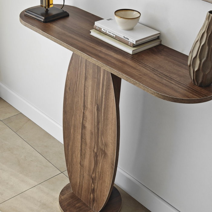 Hanah Home Ellittica - Walnut